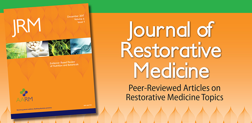 Restorative Medicine Peer-reviewed articles